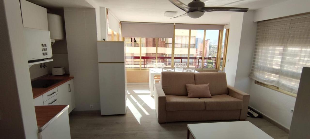 Precioso Apartamento Con Piscina Y Vistas Al Mar Mediterraneo. Benidorm Eksteriør bilde