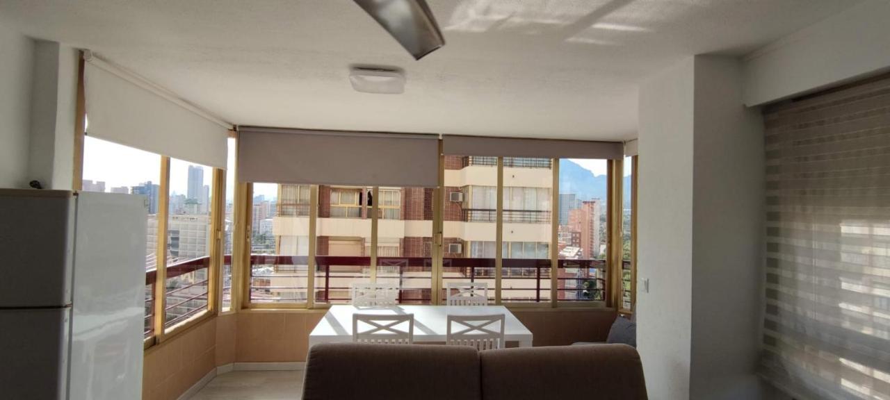 Precioso Apartamento Con Piscina Y Vistas Al Mar Mediterraneo. Benidorm Eksteriør bilde