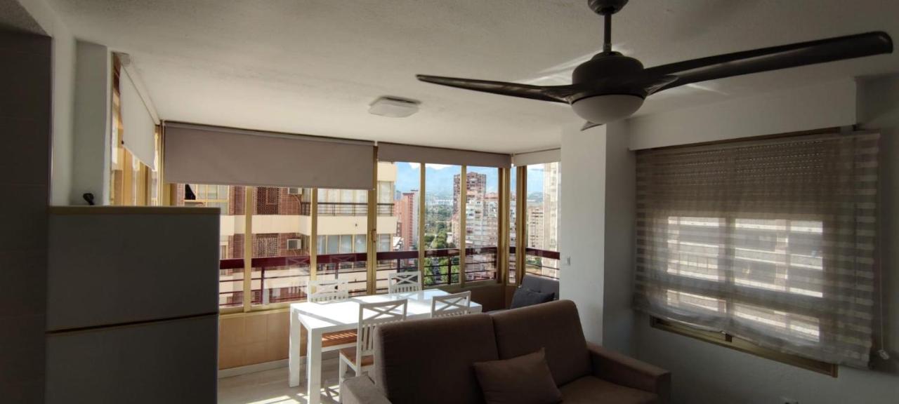 Precioso Apartamento Con Piscina Y Vistas Al Mar Mediterraneo. Benidorm Eksteriør bilde