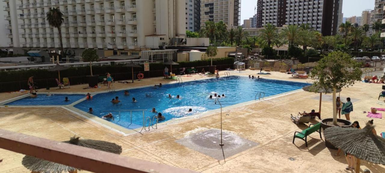 Precioso Apartamento Con Piscina Y Vistas Al Mar Mediterraneo. Benidorm Eksteriør bilde